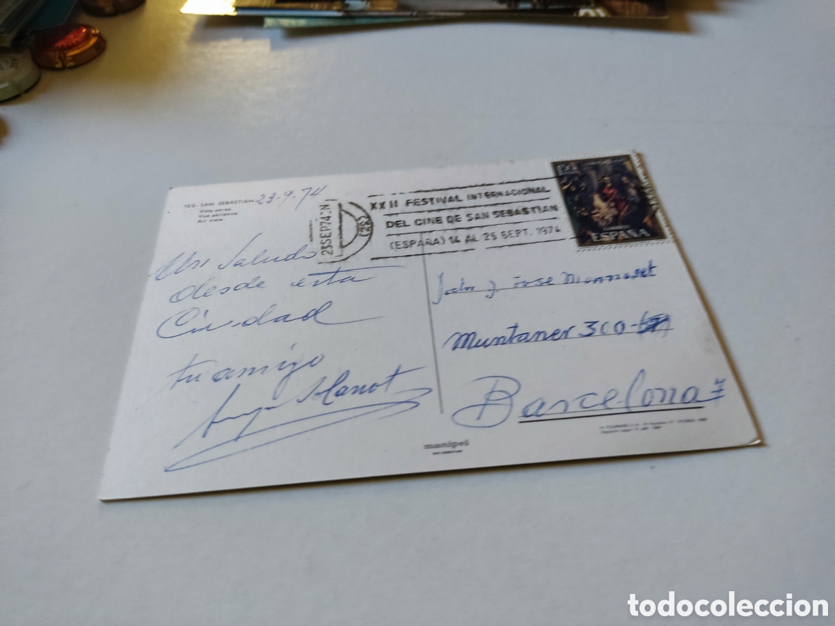 Postales: Postal San Sebasti&aacute;n - Foto 2