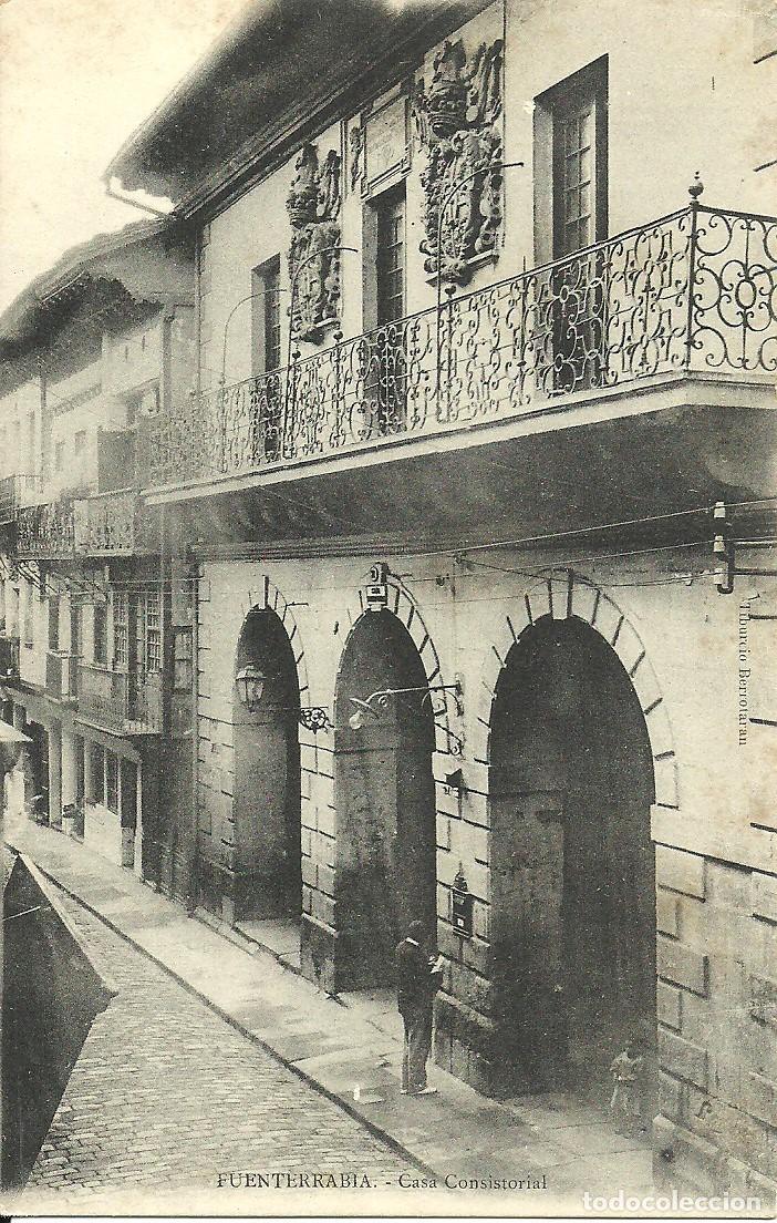 Postales: Fuenterrabia - Casa Consistorial - Foto 1