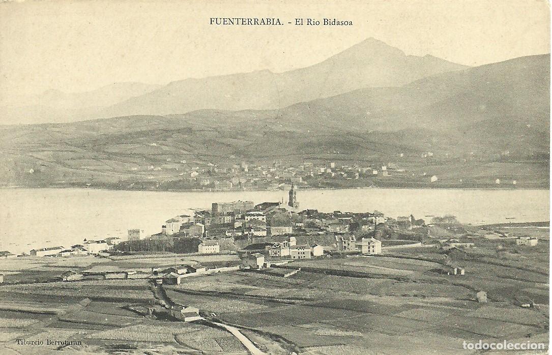 Postales: Fuenterrabia - El Rio Bidasoa - Foto 1