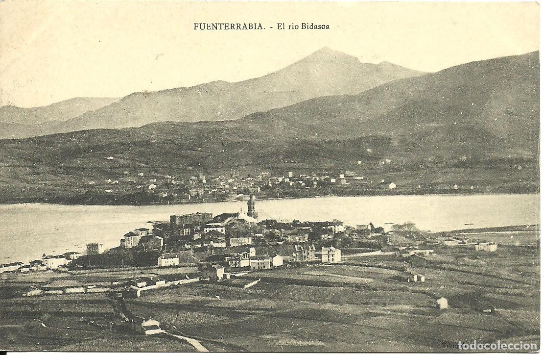 Postales: Fuenterrabia - El Rio Bidasoa - Foto 1