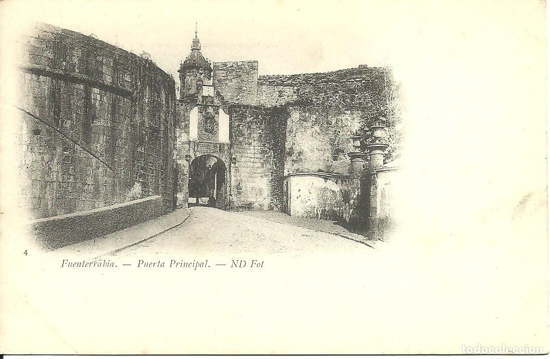 Postales: Fuenterrabia - Puerta principal - Foto 1