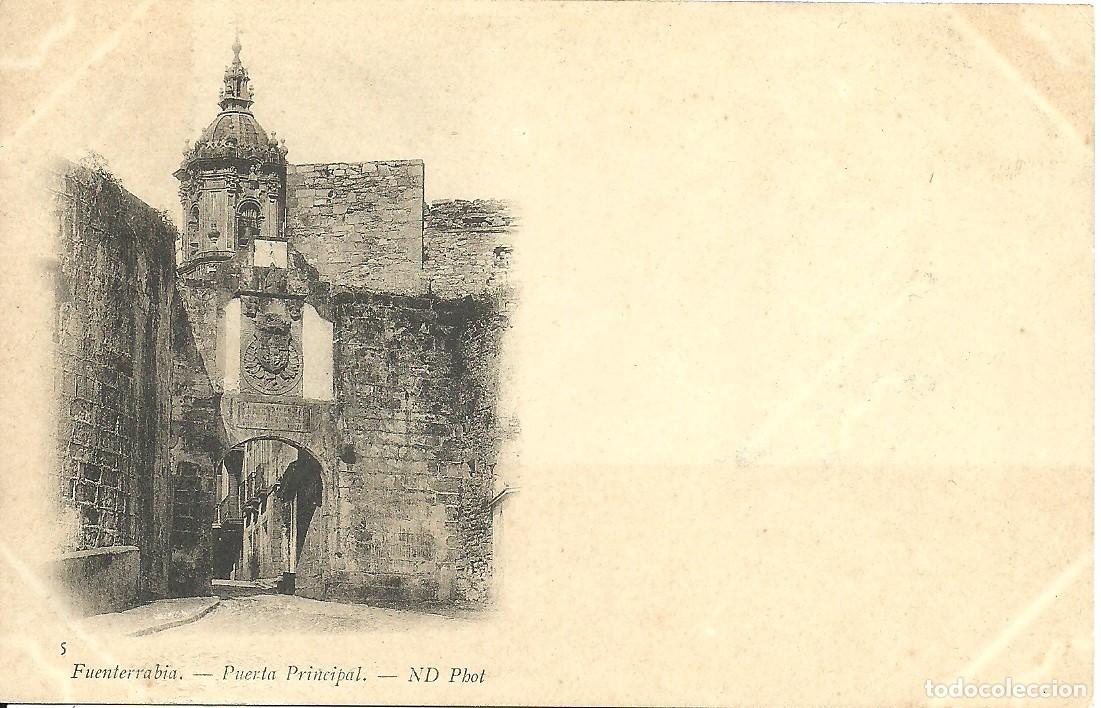 Postales: Fuenterrabia - Puerta principal - Foto 1