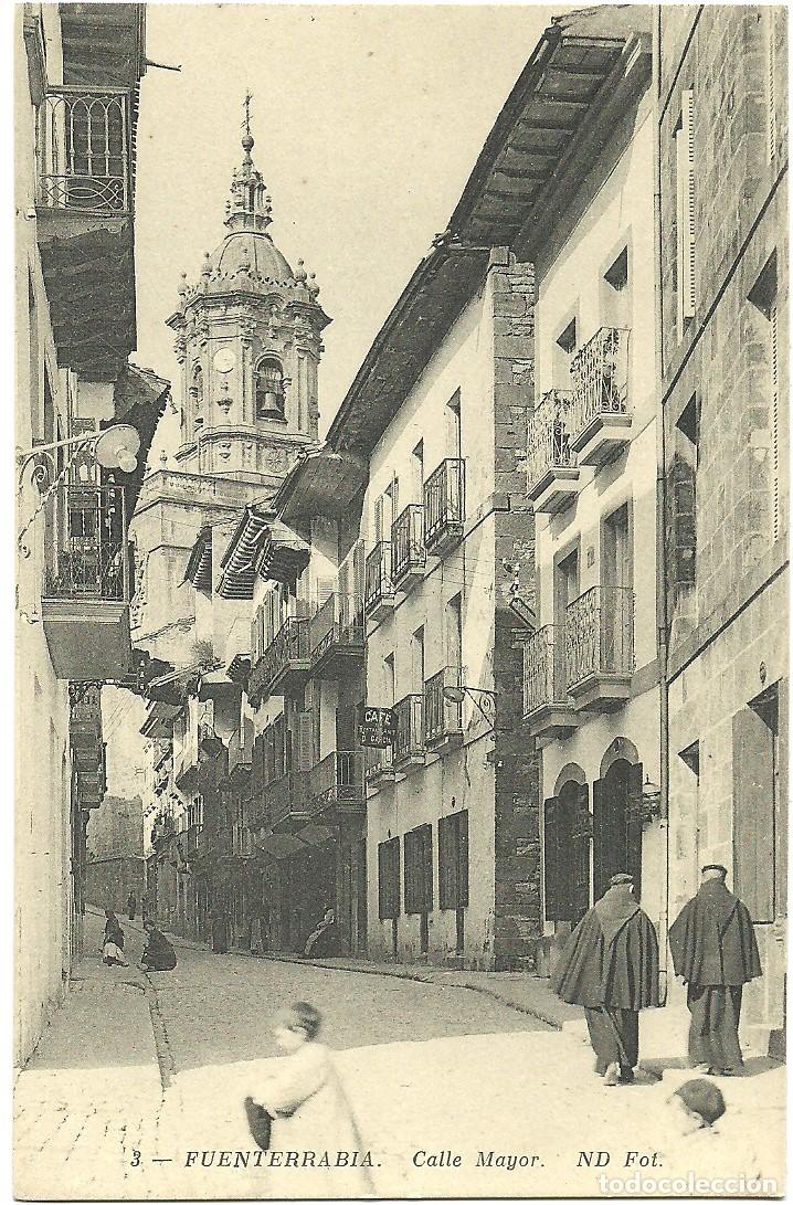 Postales: Fuenterrabia - Calle Mayor - Foto 1