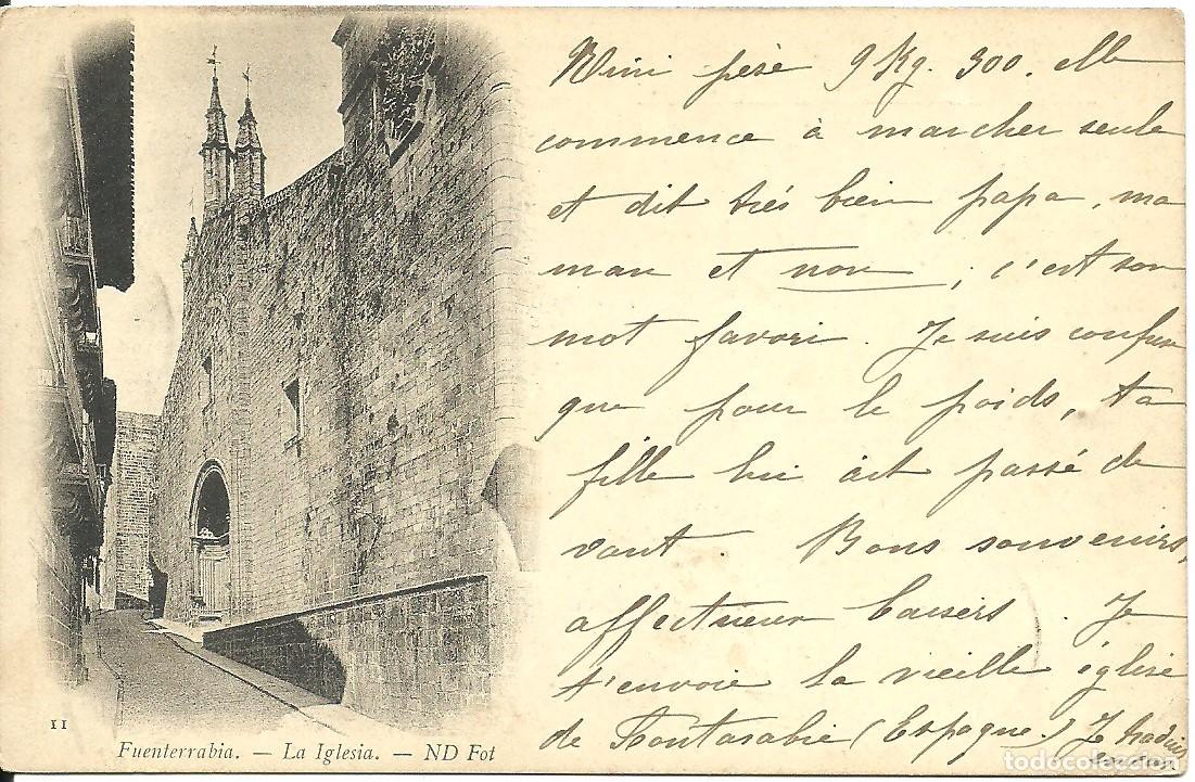 Postales: Fuenterrabia - La Iglesia - Foto 1
