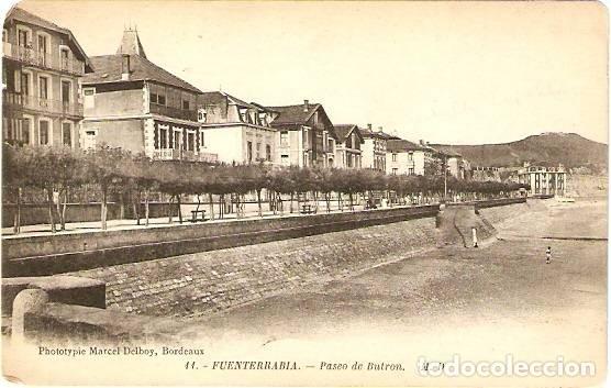 Postales: Fuenterrabia.- Paseo de Butron - Foto 1