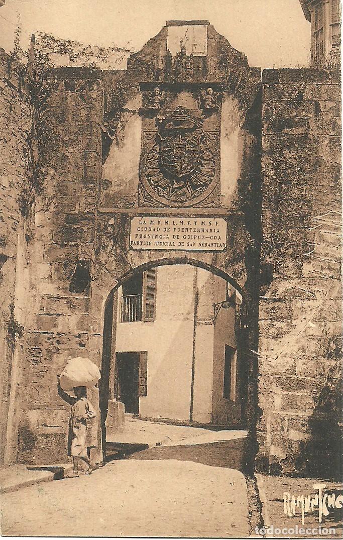 Postales: Fuenterrabia - Porte - Puerta - Foto 1