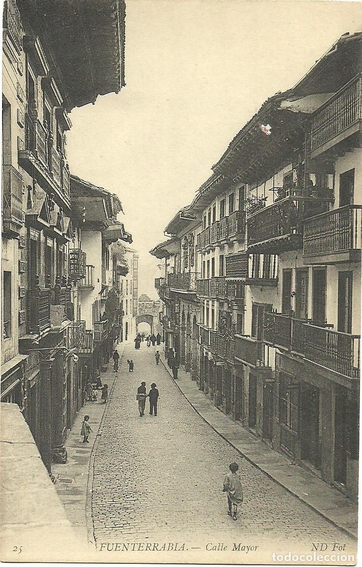 Postales: Fuenterrabia - Calle Mayor - Foto 1