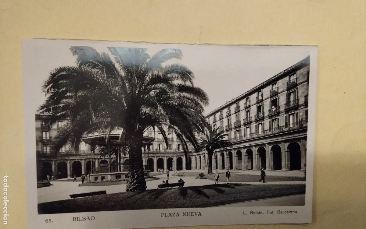 Postales: BILBAO , POSTAL ANTIGUA , BLANCO Y NEGRO - Foto 1