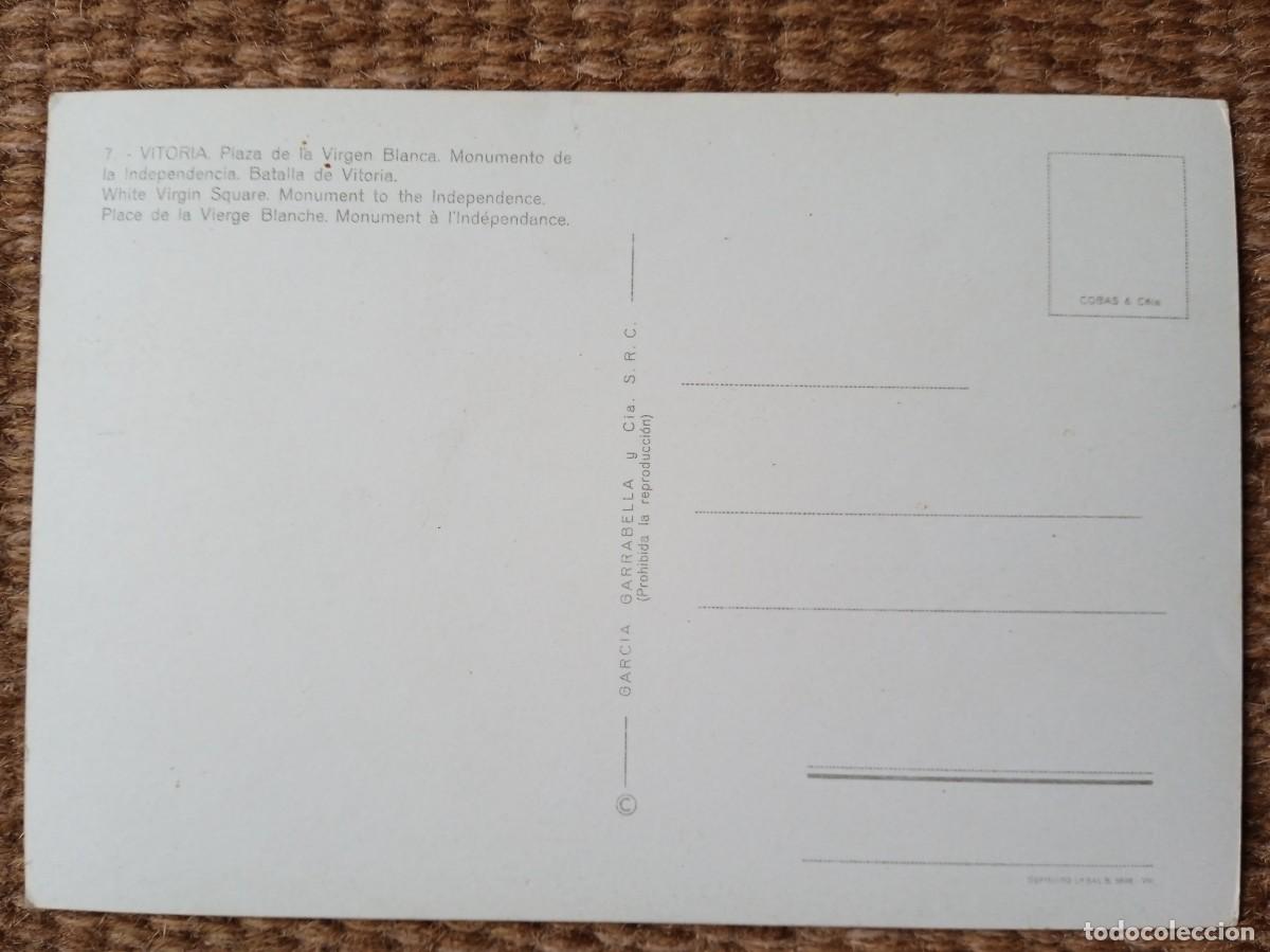 Postales: VITORIA - GARCIA GARRABELLA - Foto 2