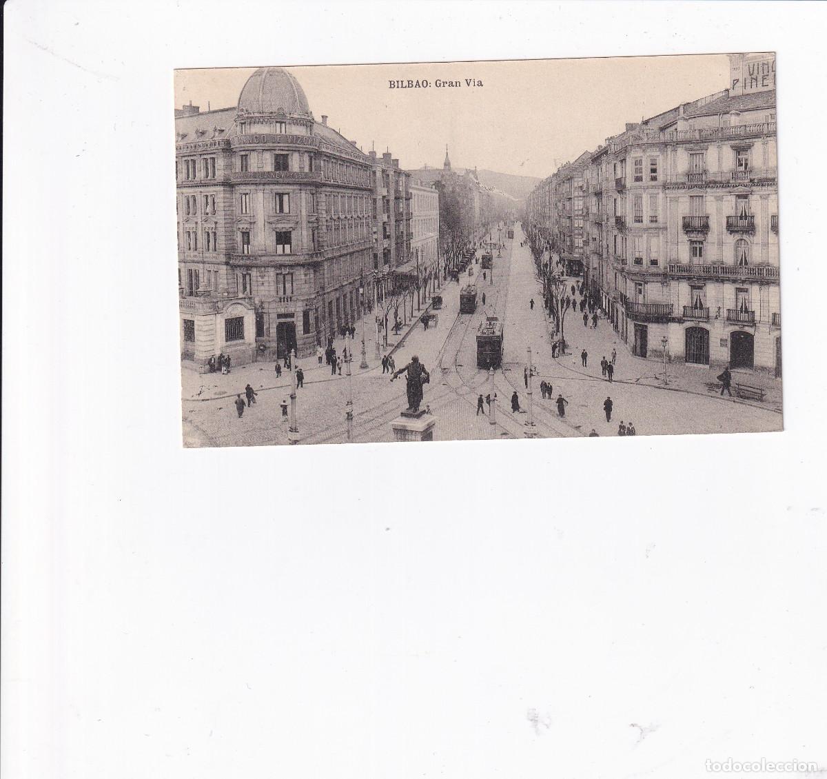 Postales: POSTAL BILBAO.- Gran Via. - Foto 1
