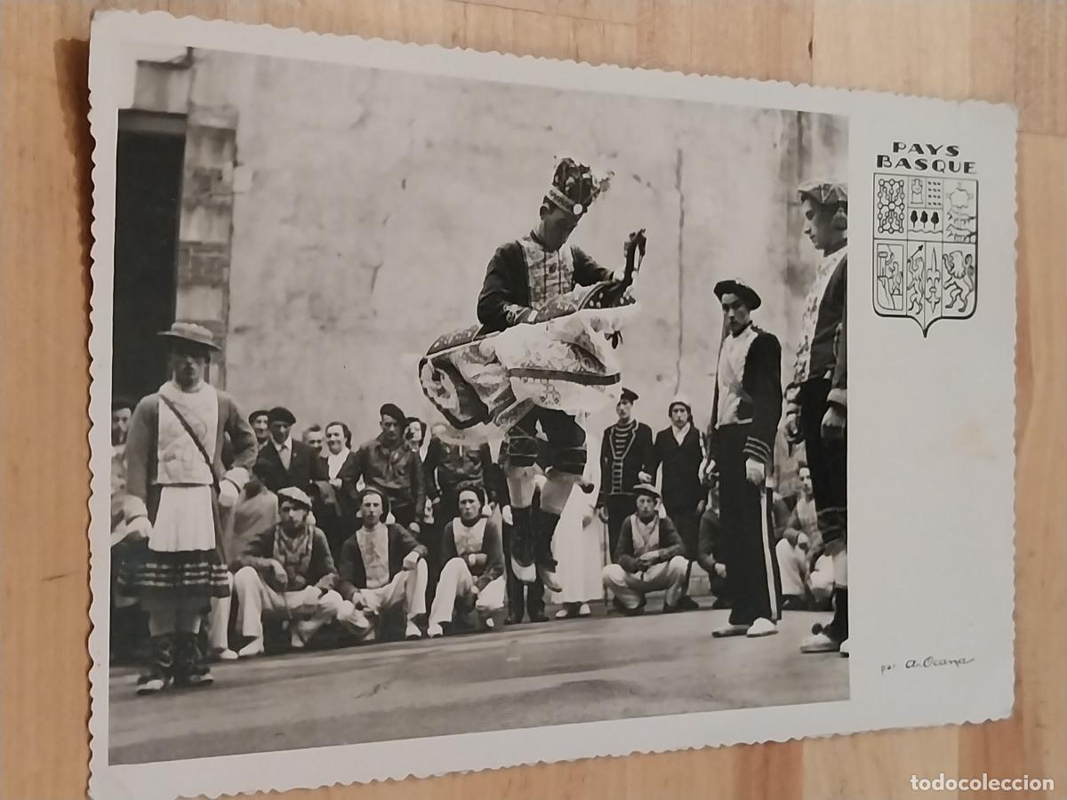 Postales: PAYS BASQUE DANSES BASQUES ED ANDRE OCANA 123 SC - Foto 1