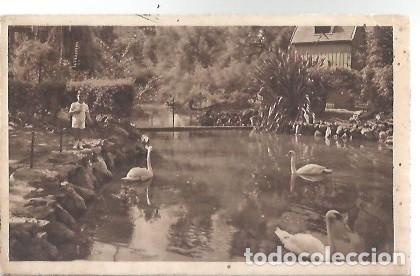 Postales: ANTIGUA POSTAL BILBAO ESTANQUE DEL PARQUE EDICIONES LUKER - Foto 1