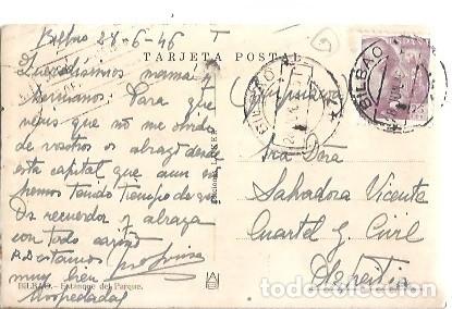 Postales: ANTIGUA POSTAL BILBAO ESTANQUE DEL PARQUE EDICIONES LUKER - Foto 2