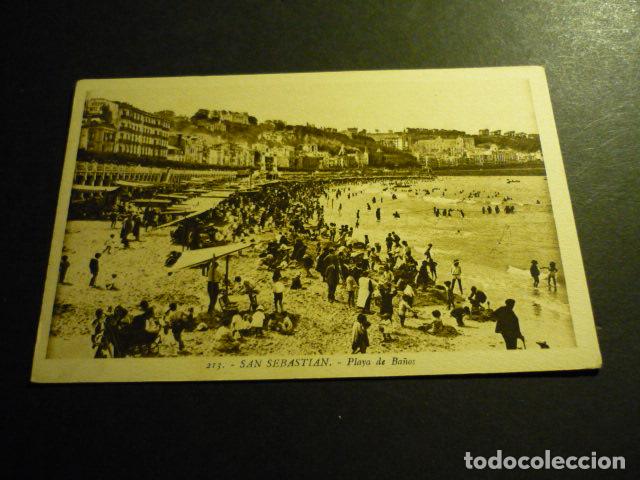 Postales: SAN SEBASTIAN PLAYA DE BA&Ntilde;OS - Foto 1