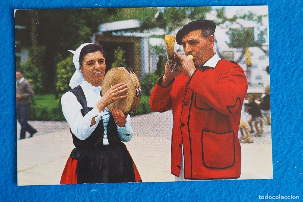 Postales: POSTAL DEL PAIS VASCO: FOLKLORE VASCO - Foto 1