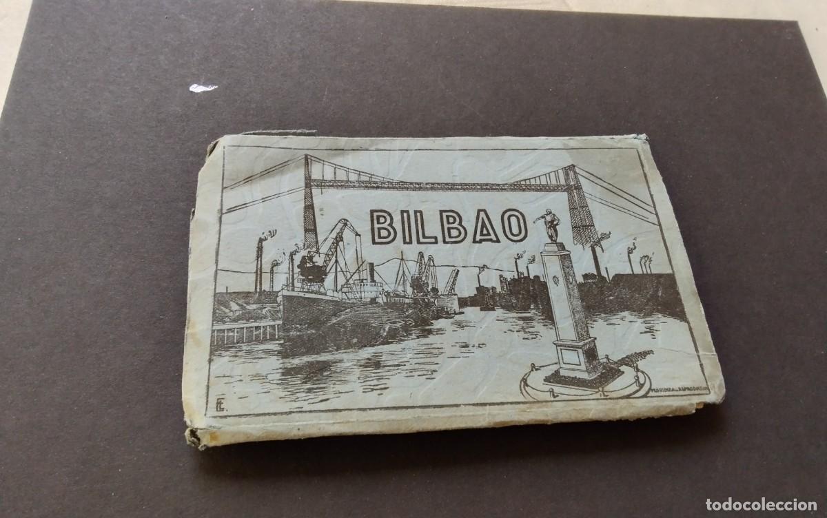 Postales: BILBAO , LIBRITO CON 8 POSTALES ANTIGUAS - Foto 2