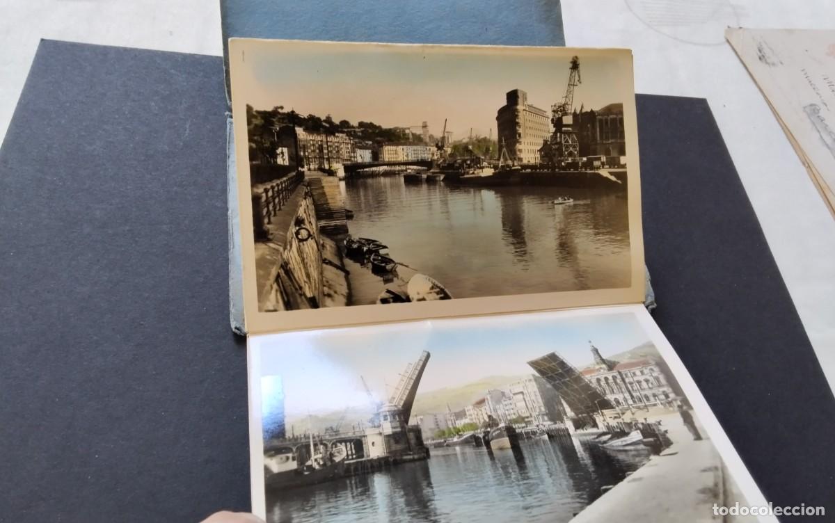 Postales: BILBAO , LIBRITO CON 8 POSTALES ANTIGUAS - Foto 3