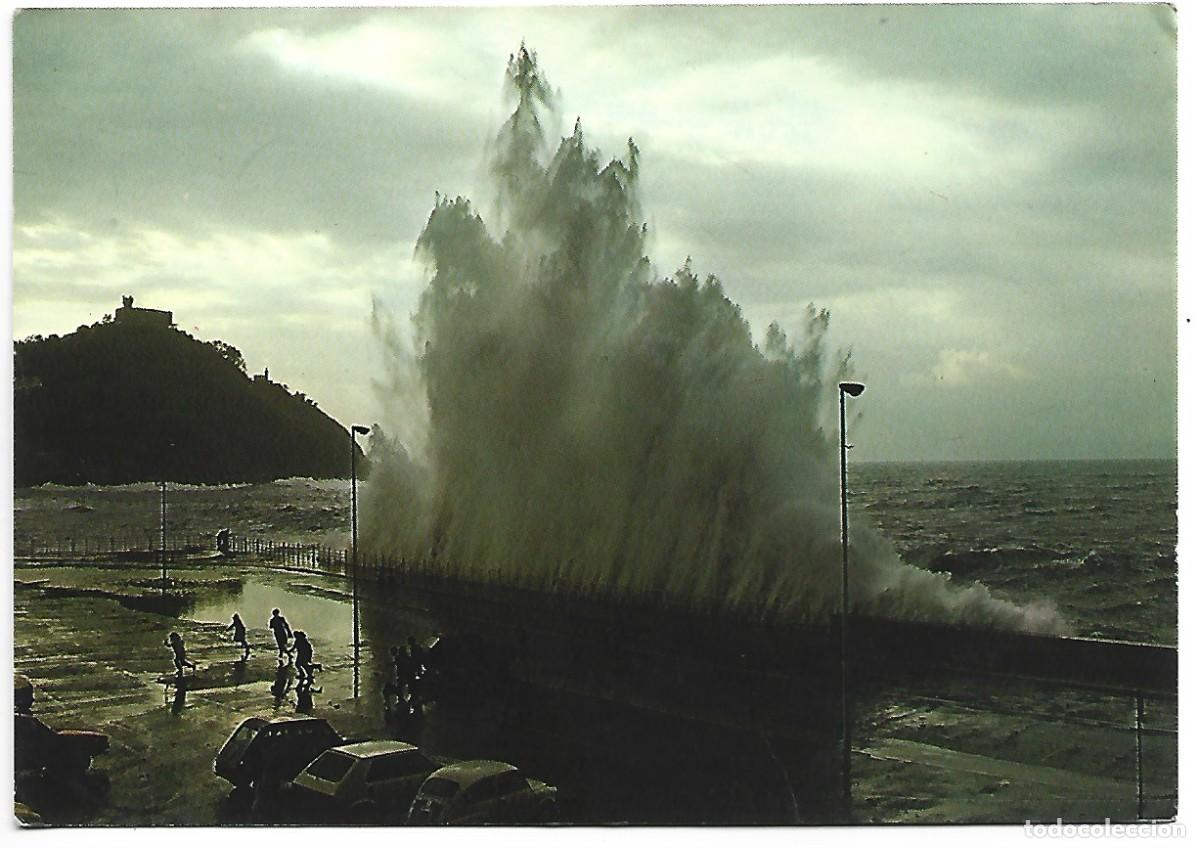 Postales: TEMPORAL - SQUALL.- SAN SEBASTIAN - Foto 1