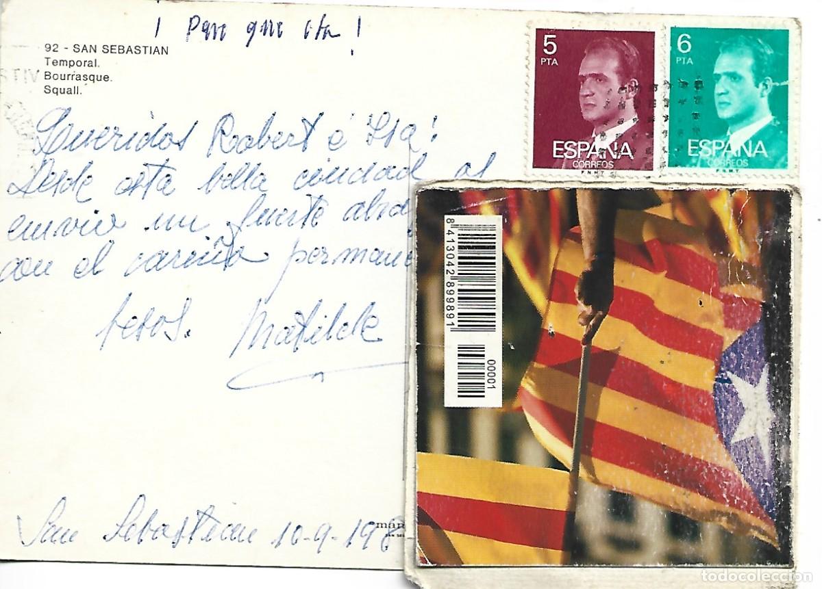 Postales: TEMPORAL - SQUALL.- SAN SEBASTIAN - Foto 2