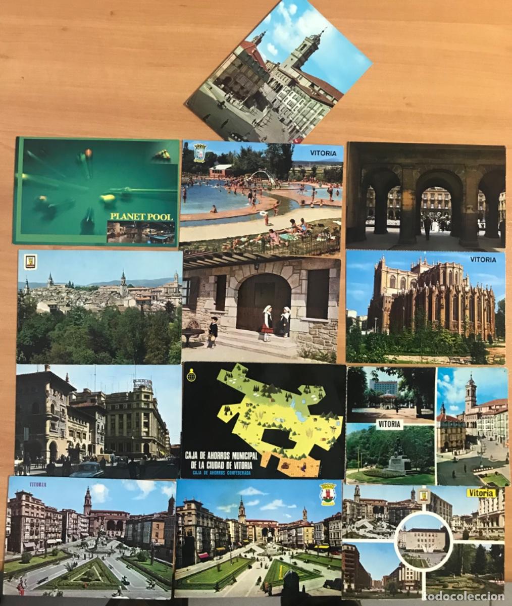 Postales: Lote de 13 postales de &Aacute;lava - Foto 1