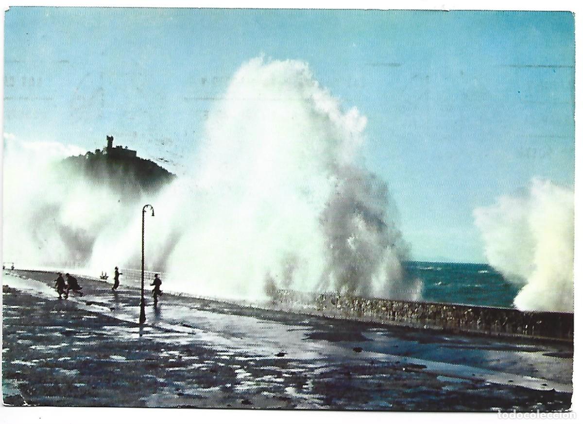 Postales: TEMPORAL / SQUALL.- SAN SEBASTIAN - Foto 1
