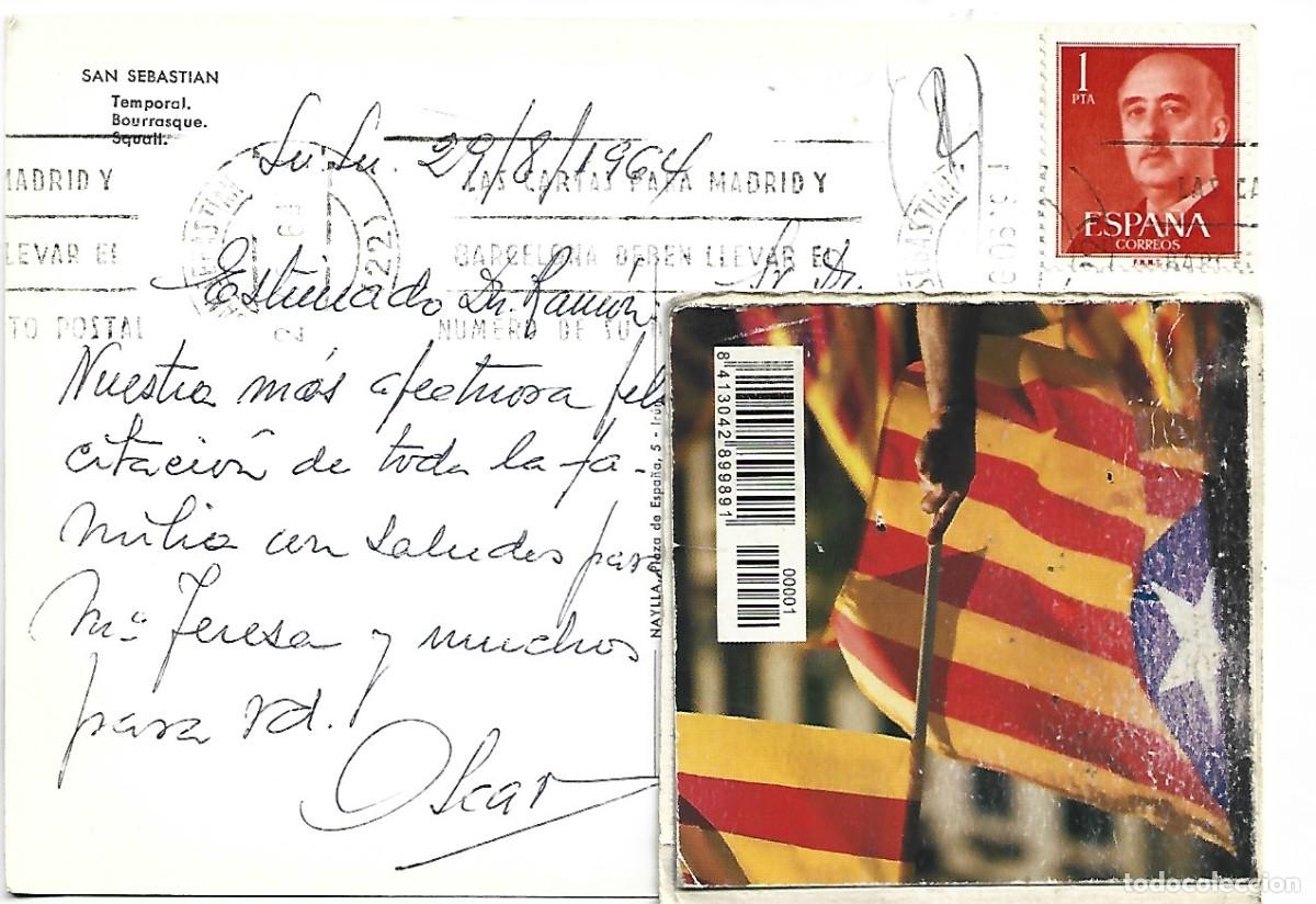 Postales: TEMPORAL / SQUALL.- SAN SEBASTIAN - Foto 2