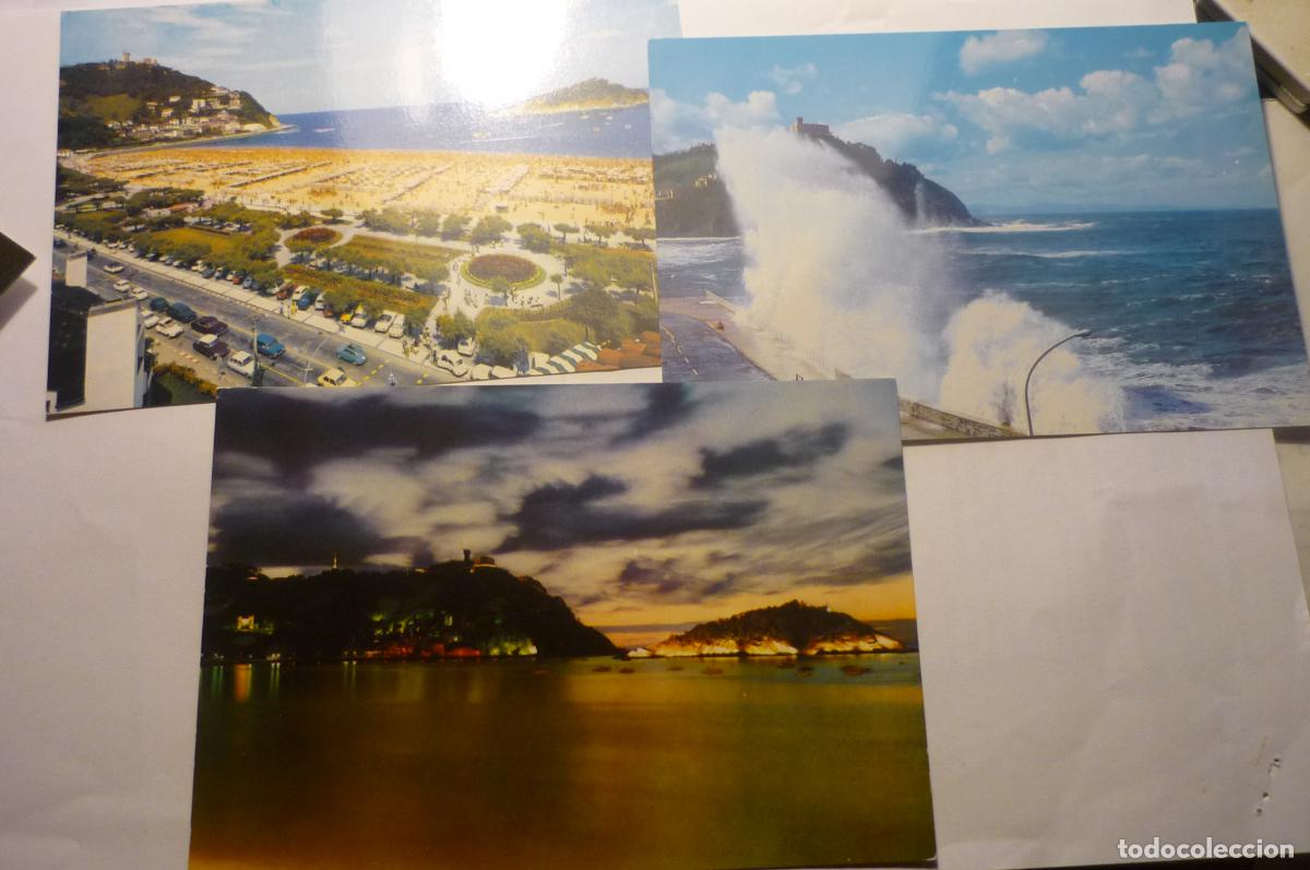 Postales: lote postales s.sebastian cm - Foto 1