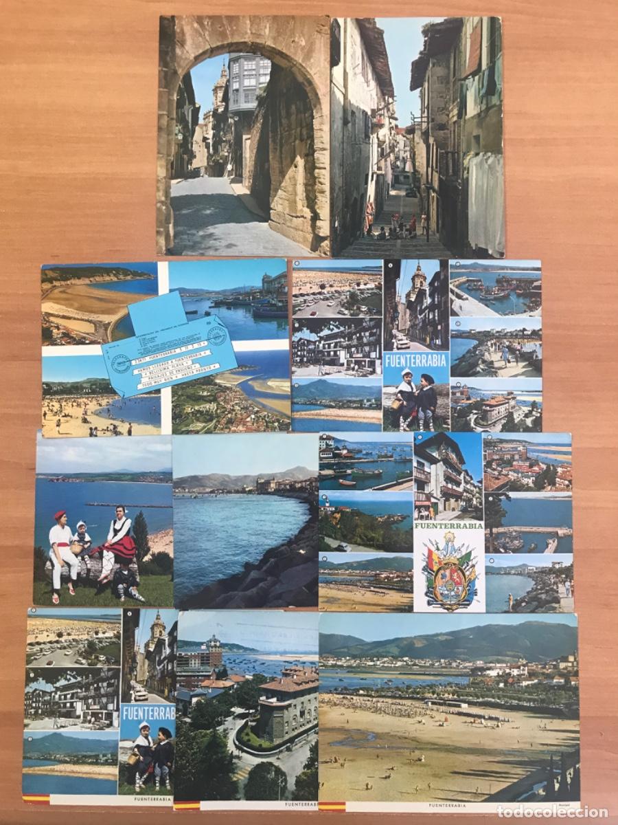 Postales: Lote de 10 postales de FUENTERRABIA - Foto 1