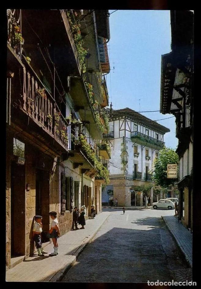 Cartes Postales: Oiartzun *Calle Mendiburu* Ed. Fuertes n&ordm; 35. Nueva.