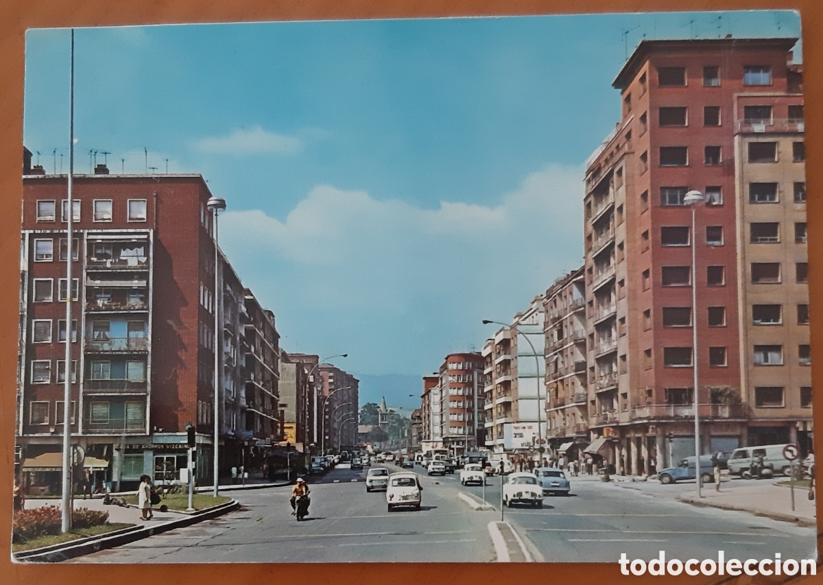 Postales: Postal Bilbao. Avda. del Ej&eacute;rcito. Escrita sin circular. R8910 - Foto 1