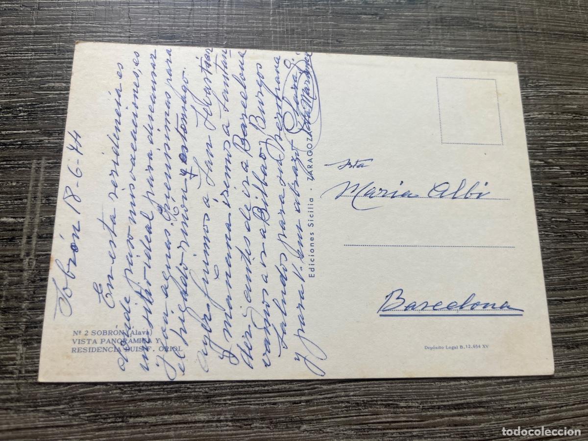 Postales: Postal Sobron &Aacute;lava | Pa&iacute;s Vasco - Foto 2