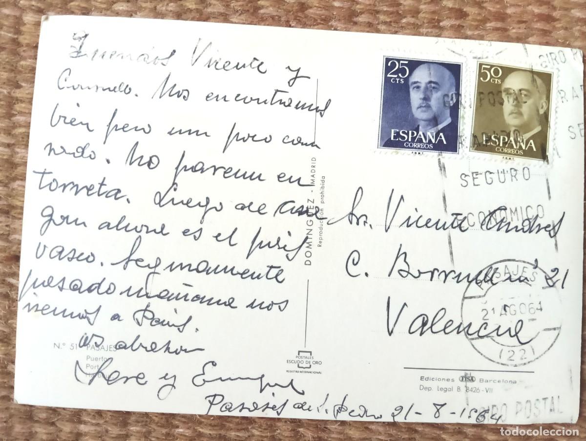 Postales: PASAJES - GUIPUZCOA - ED. DOMINGUEZ - Foto 2