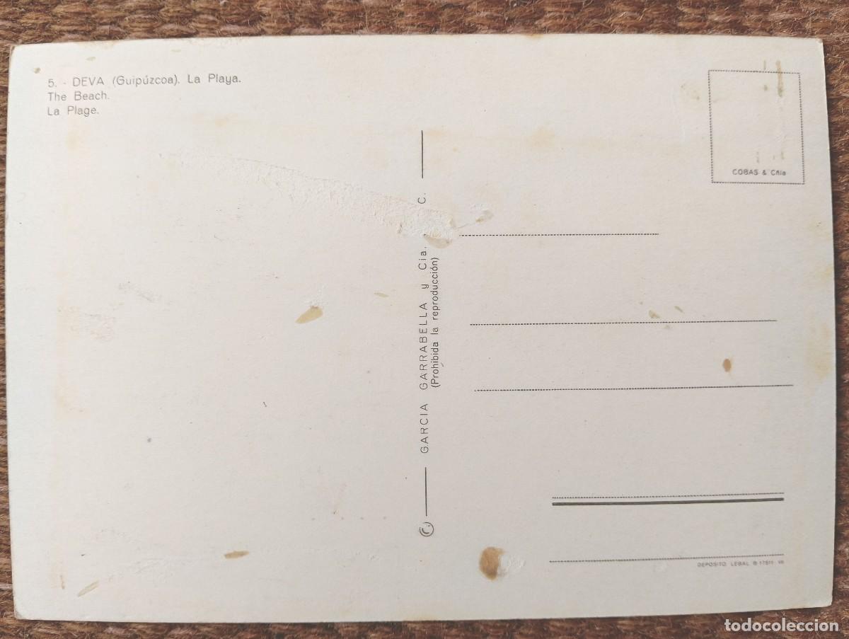 Postales: DEVA - GUIPUZCOA - ED. GARCIA GARRABELLA - Foto 2