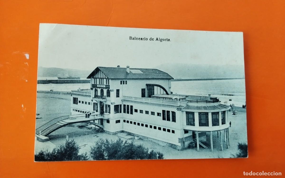 Postales: ALGORTA , POSTAL ANTIGUA , BLANCO Y NEGRO - Foto 1