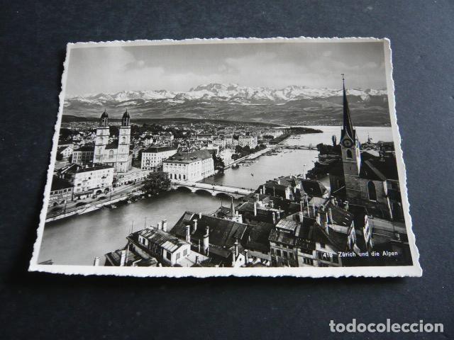 Postales: ZURICH VISTA SUIZA POSTAL - Foto 1