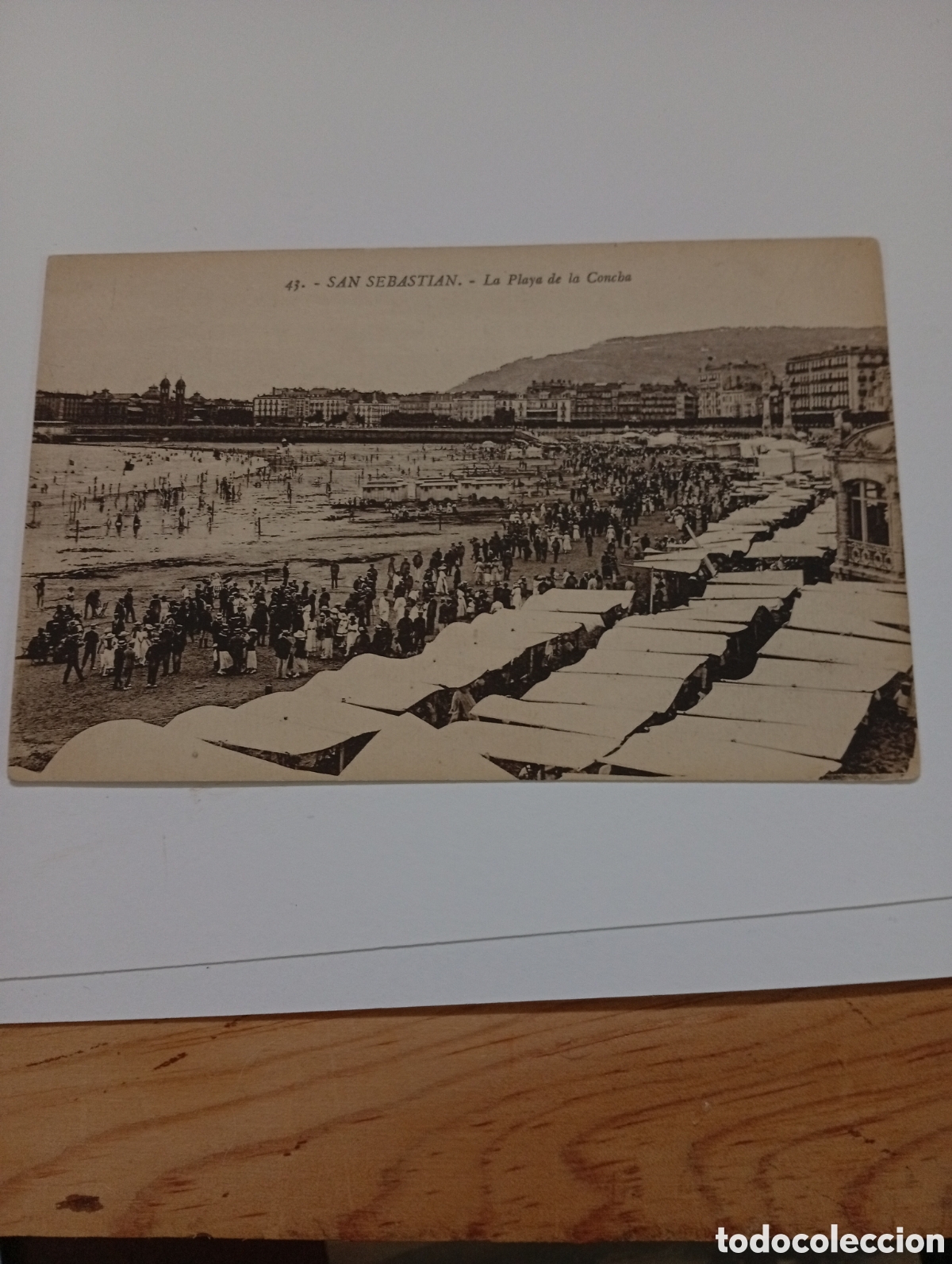 Postales: San Sebasti&aacute;n. La playa de la Concha - Foto 1