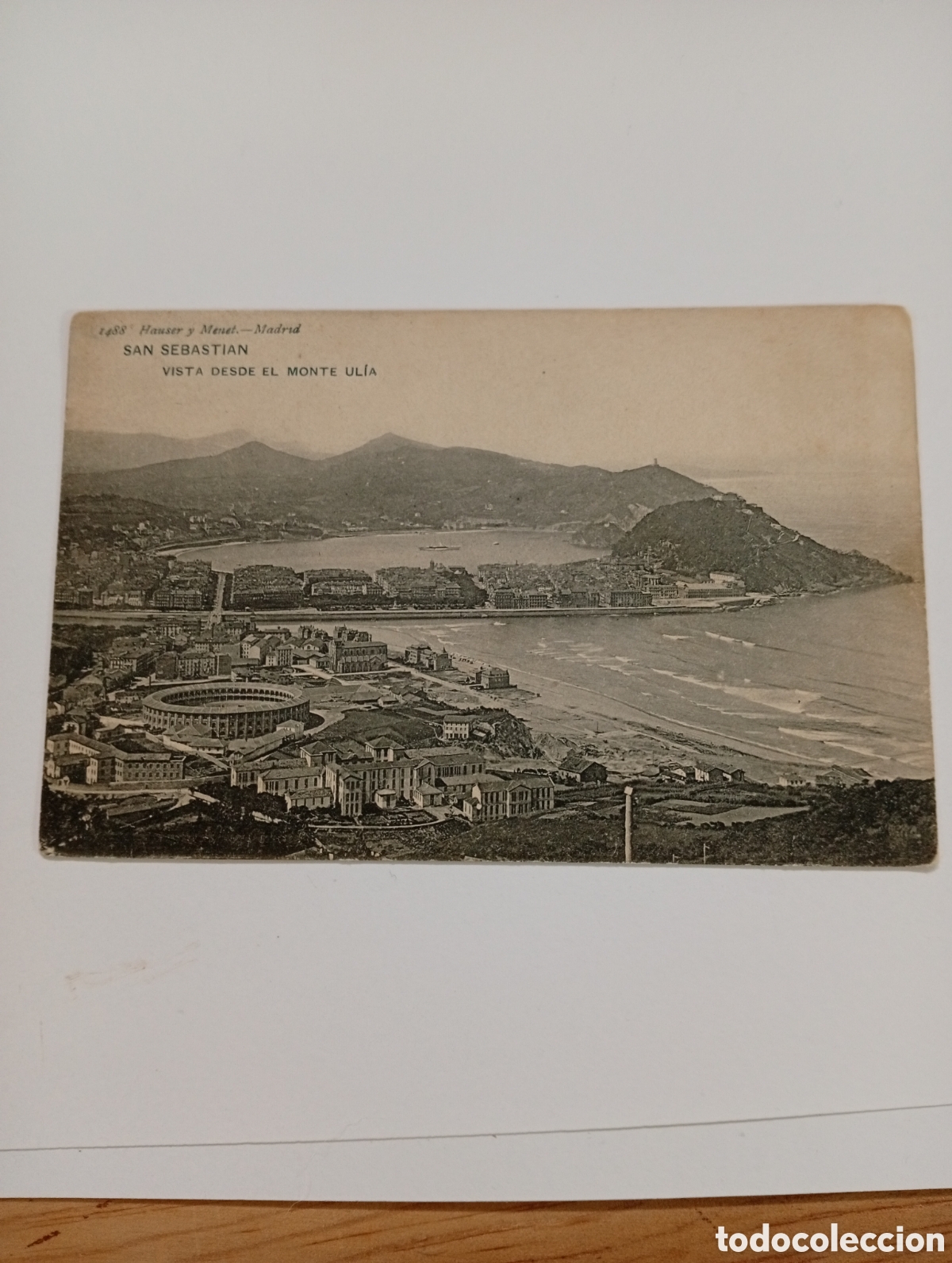 Postales: San Sebasti&aacute;n. Desde el Monte Ulia - Foto 1