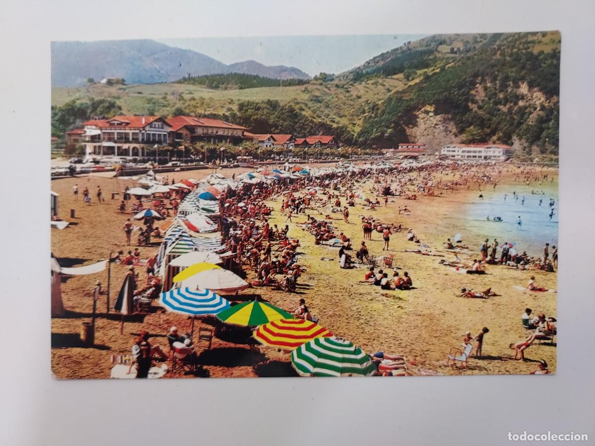 Postales: POSTAL DEVA LA PLAYA. SIN CIRCULAR. 1964. GUIPUZCOA - Foto 1