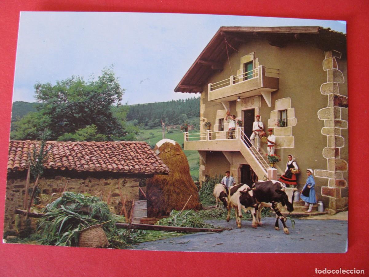 Postales: POSTAL CASERIO TIPICO VASCO. BEASCOA. - Foto 1