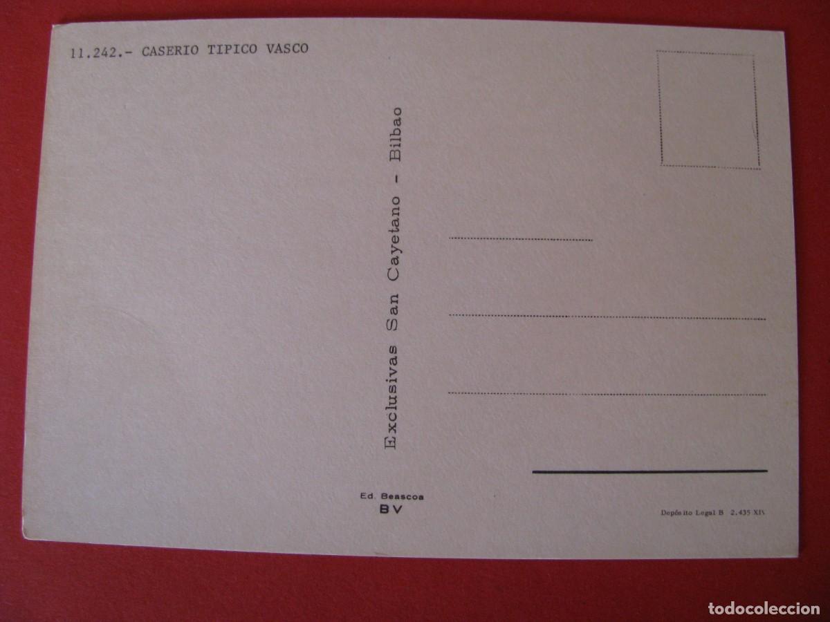 Postales: POSTAL CASERIO TIPICO VASCO. BEASCOA. - Foto 2