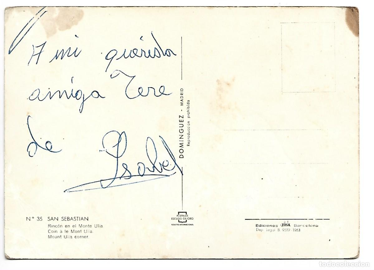 Postales: RINCON EN EL MONTE ULIA / MOUNT ULIA CORNER.- SAN SEBASTIAN - Foto 2