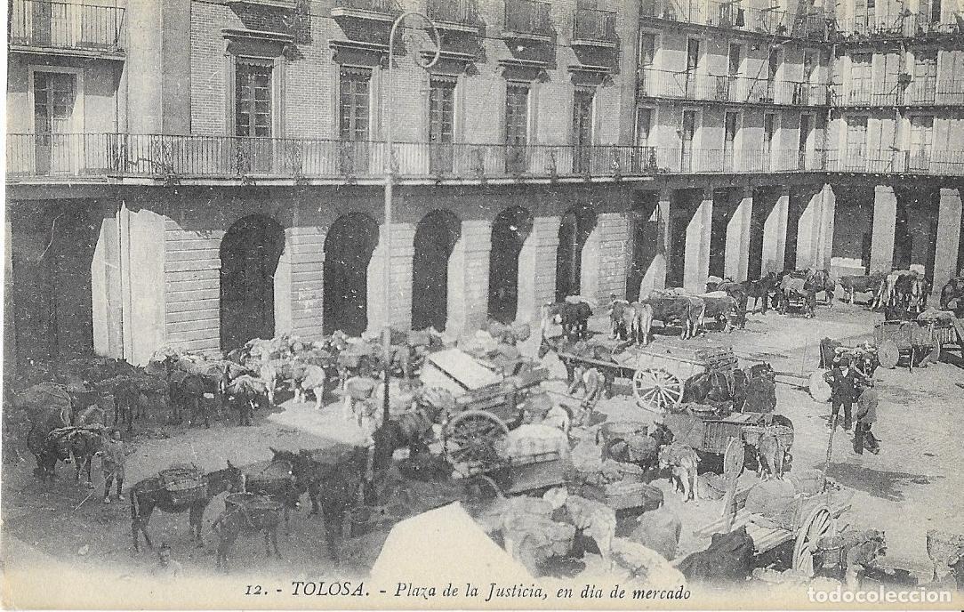 Postales: TOLOSA Dia de Mercado - Foto 1