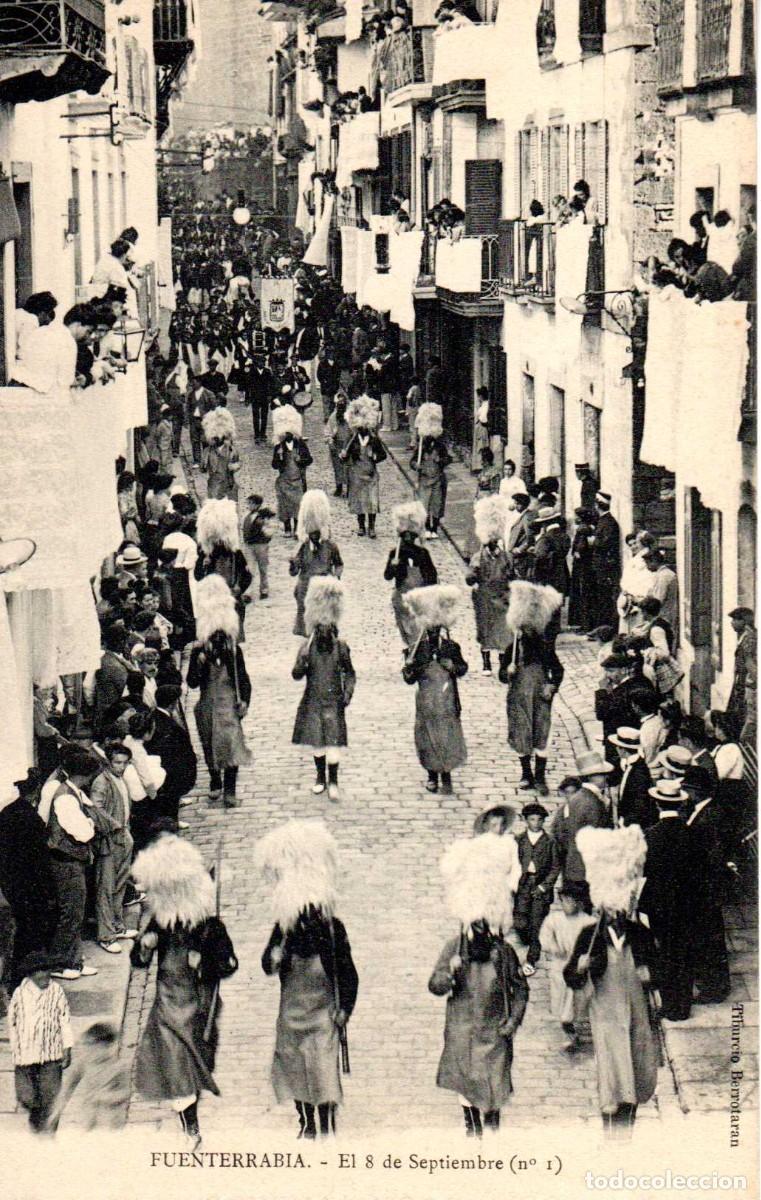 Postales: HONDARRIBIA - EL ALARDE (8 SETTEMBRE) - Foto 1
