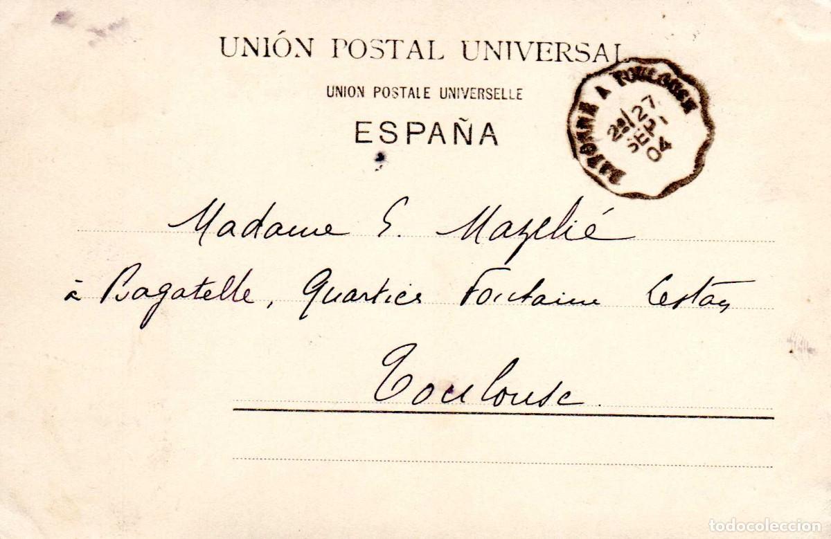 Postales: HONDARRIBIA - PUERTA PRINCIPAL - Foto 2