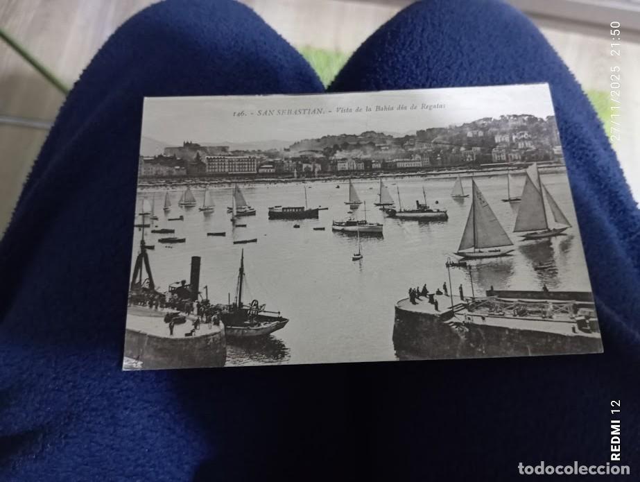 Postais: POSTAL SAN SEBASTIAN VELEROS / FOTO GALARZA COMO NUEVA