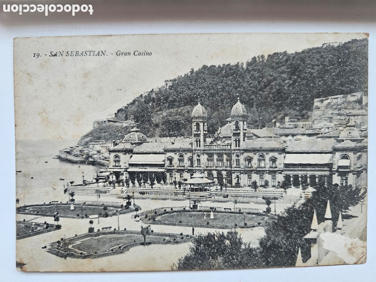 Postales: Postal de San Sebasti&aacute;n n&deg;19 Gran Casino 1914 Francisco Daus&agrave; Cass&agrave; de la Selva