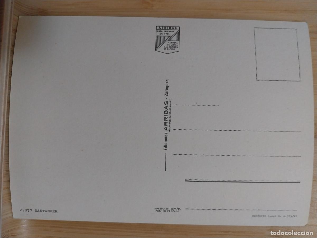Postales: SANTANDER ED ARRIBAS 2077 SC ORIGINAL - Foto 2