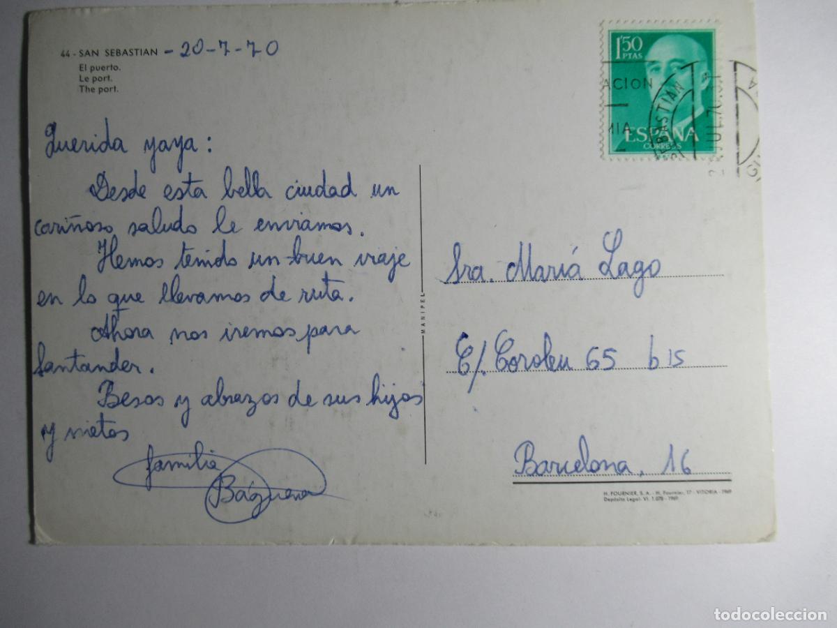 Postales: San sebasti&aacute;n - El Puerto - Foto 2