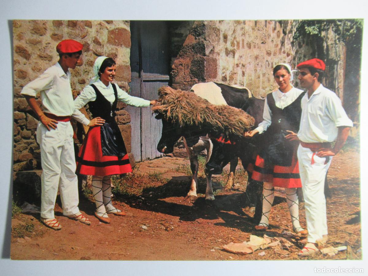 Postales: Espa&ntilde;a T&iacute;pica - Folklore Vasco - Foto 1