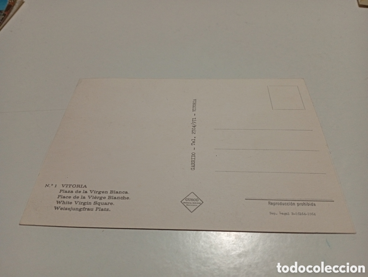 Postales: Postal Vitoria...,......., - Foto 2